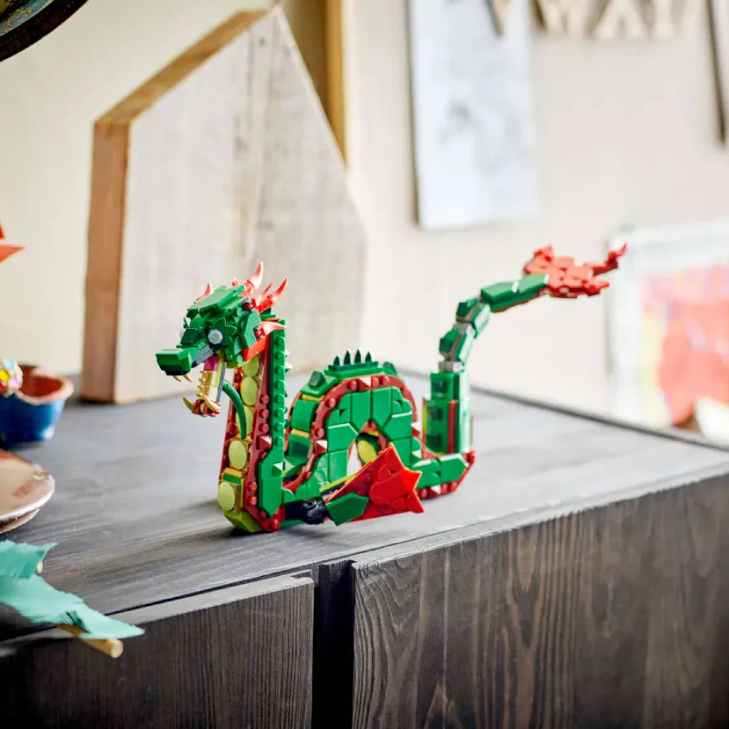 LEGO Creator 3-in-1 Medieval Dragon Building Toy Set (715-Pieces) - Image 12