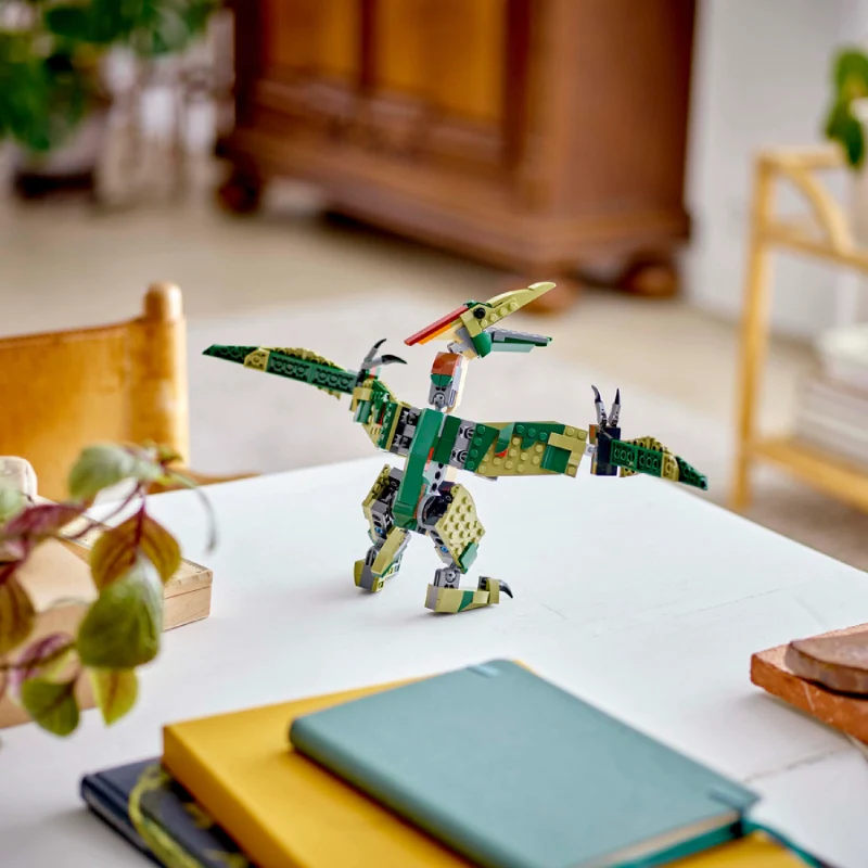 LEGO Creator 3-in-1 T. rex Dinosaur Building Toy Set (626-Pieces) - Image 11