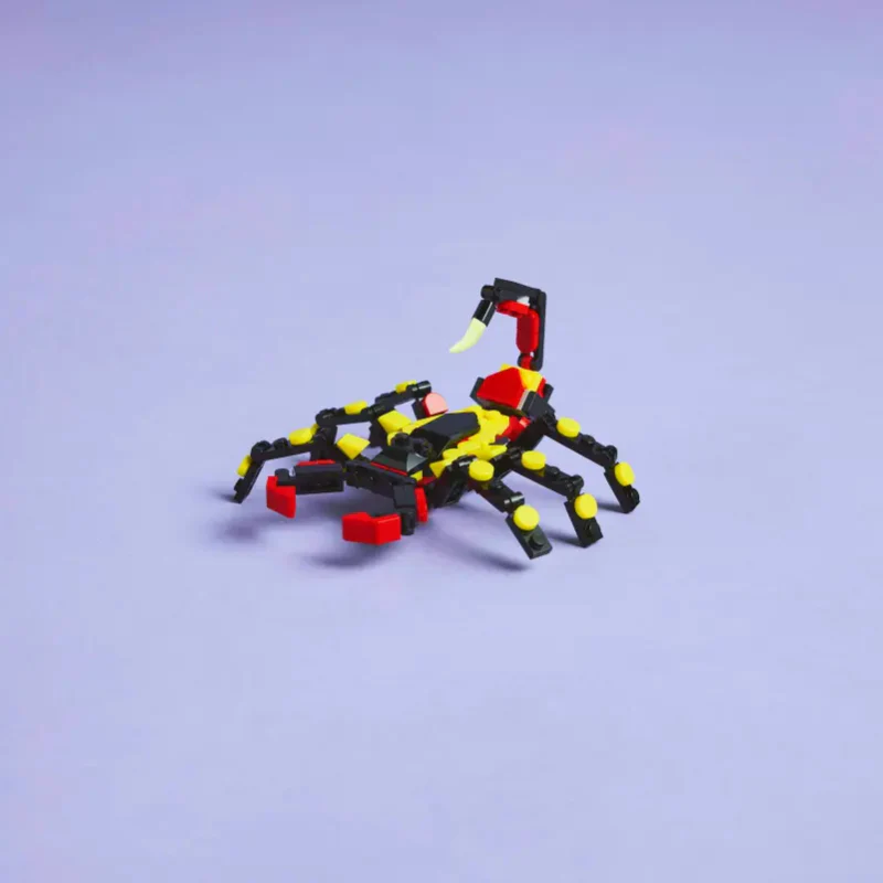 LEGO Creator 3-in-1 Wild Animals Surprising Spider Building Toy Set (153-Pieces) - Image 11