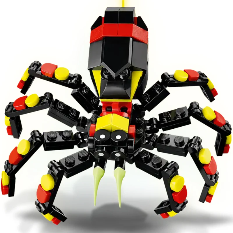 LEGO Creator 3-in-1 Wild Animals Surprising Spider Building Toy Set (153-Pieces) - Image 2