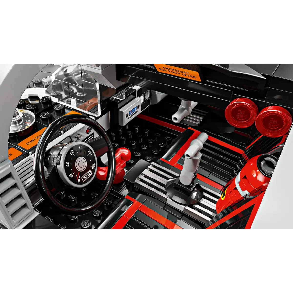 LEGO DC Batman: The Classic TV Series Batmobile Building Toy Set (1822-Pieces) - Image 6