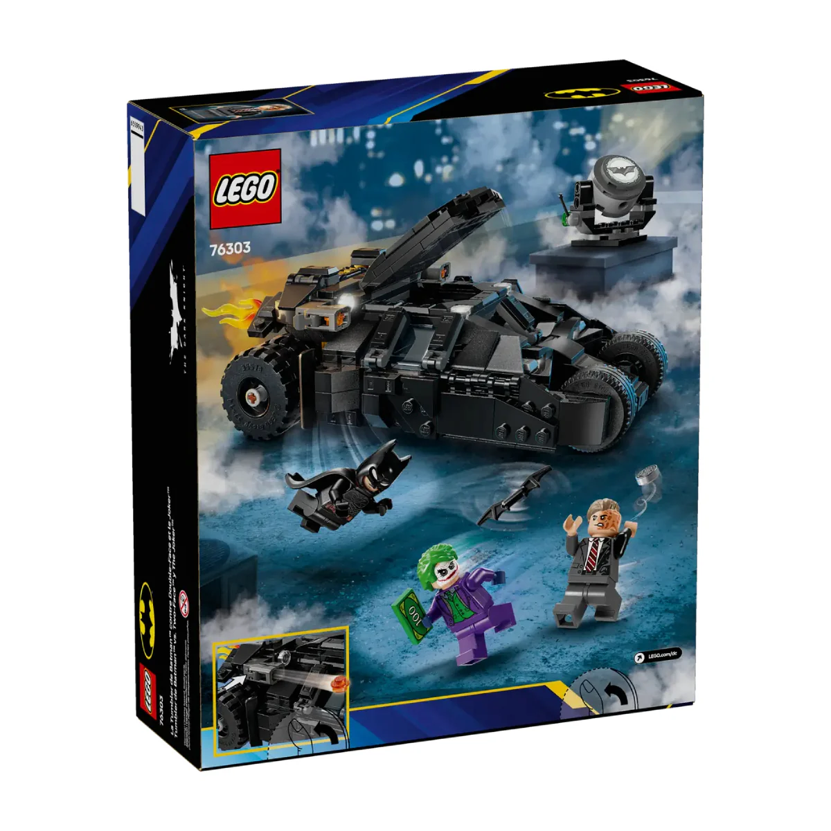 LEGO DC Batman Tumbler vs Two-Face & The Joker Batmobile Building Toy Set (429-Pieces) - Image 6