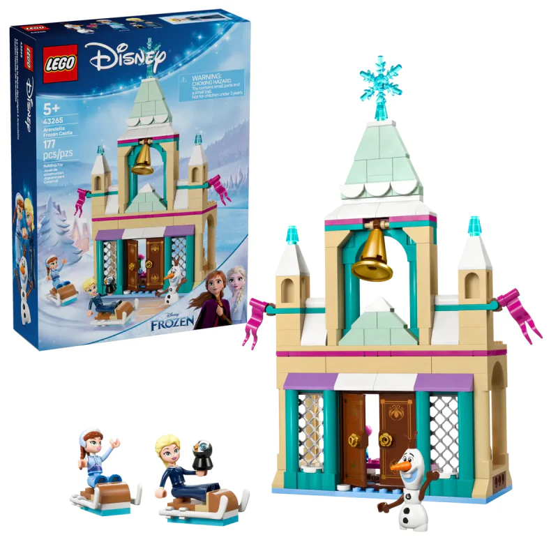 LEGO Disney Arendelle Frozen Castle Building Toy Set (177-Piece) - Image 6