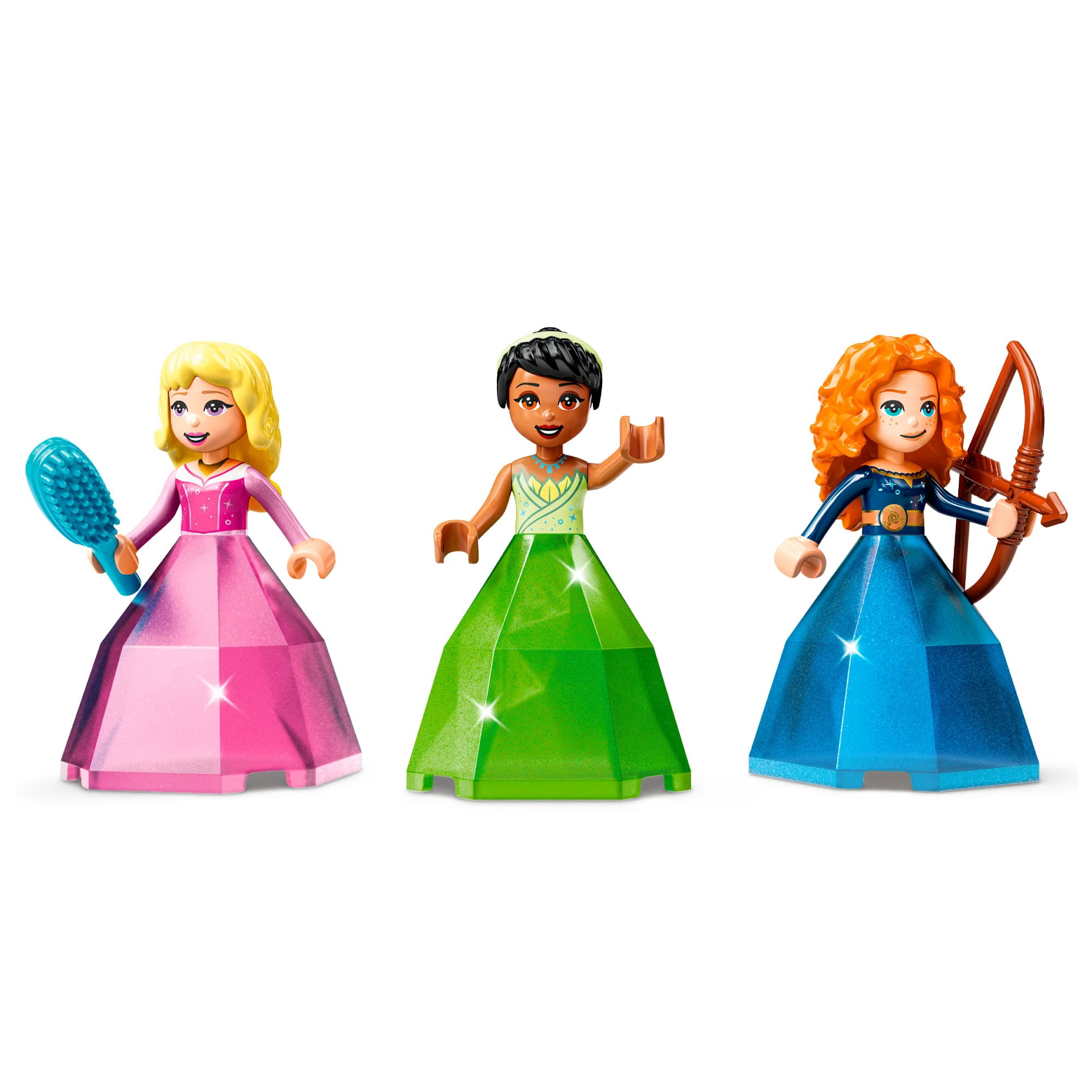 LEGO Disney Aurora, Merida and Tiana's Enchanted Creations Building Toy Set (558-Pieces) - Image 7