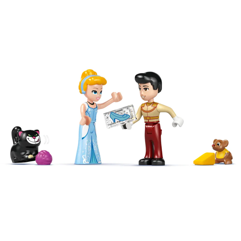 LEGO Disney Princess Cinderella's Castle & Horse Carriage Building Toy Set (596-Piece) - Image 6
