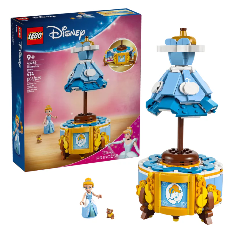 LEGO Disney Princess Cinderella's Dress Building Toy Set (474-Piece) - Image 2