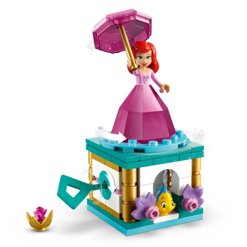 LEGO Disney Princess Twirling Ariel Building Toy Set (93-Piece) - Image 2
