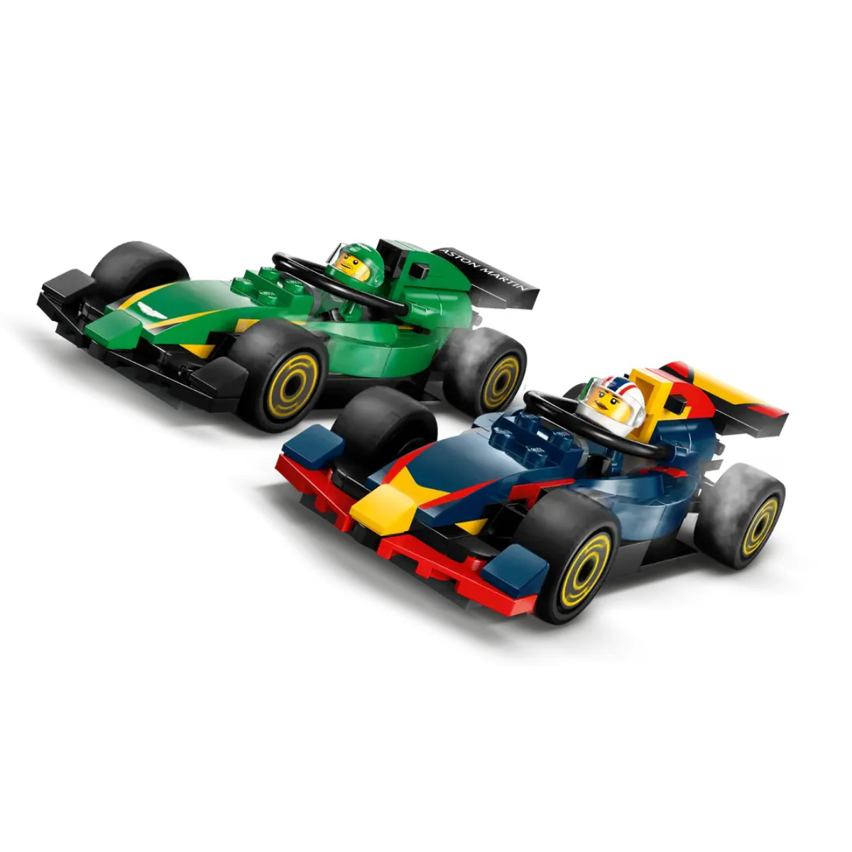LEGO F1 Truck with RB20 and AMR24 Cars Building Toy Set (1086-Pieces) - Image 3