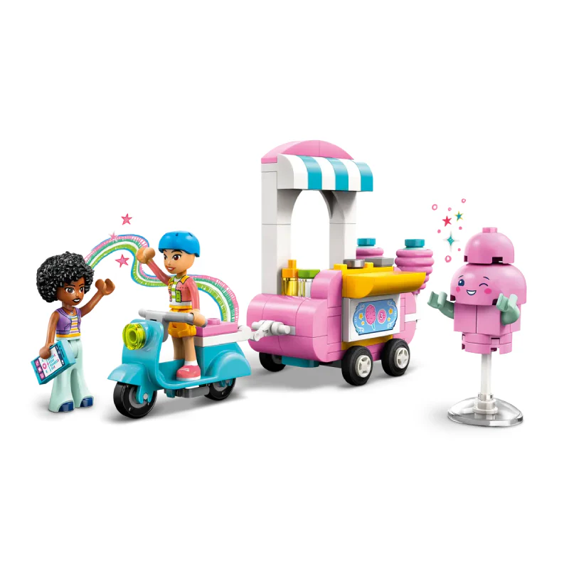LEGO Friends Cotton Candy Stand Building Toy Set (84-Piece) - Image 2