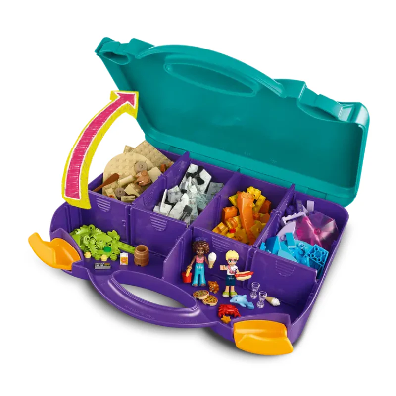 LEGO Friends Creative Beach and Travel Suitcase Building Toy Set (188-Piece) - Image 3