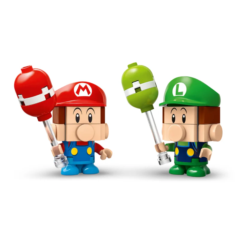 LEGO Mario Kart Baby Mario and Baby Luigi Toy Set (321-Piece) - Image 2