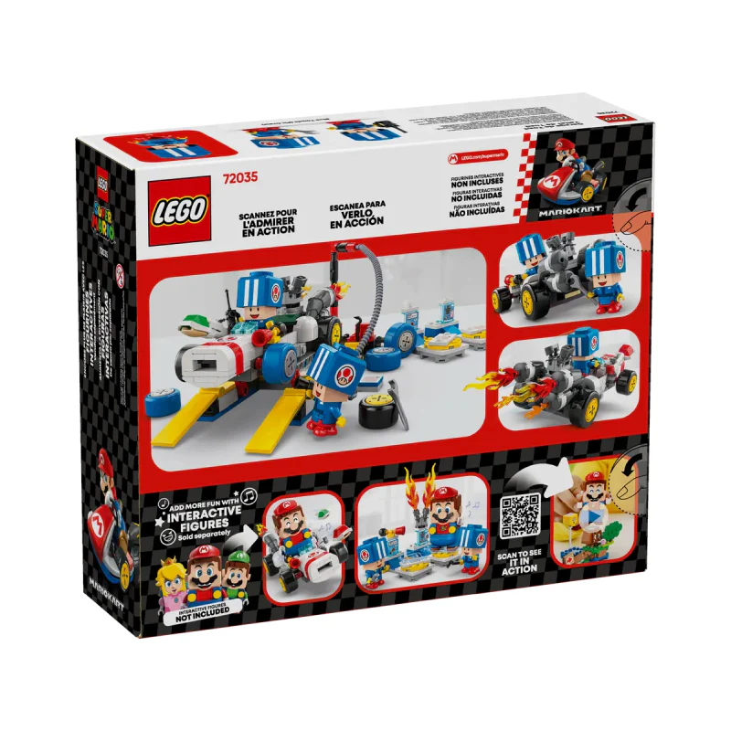 LEGO Mario Kart Toad's Garage Toy Set (390-Piece) - Image 7