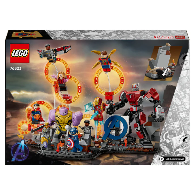 LEGO Marvel Avengers: Endgame Final Battle Building Toy Set (621-Pieces) - Image 3