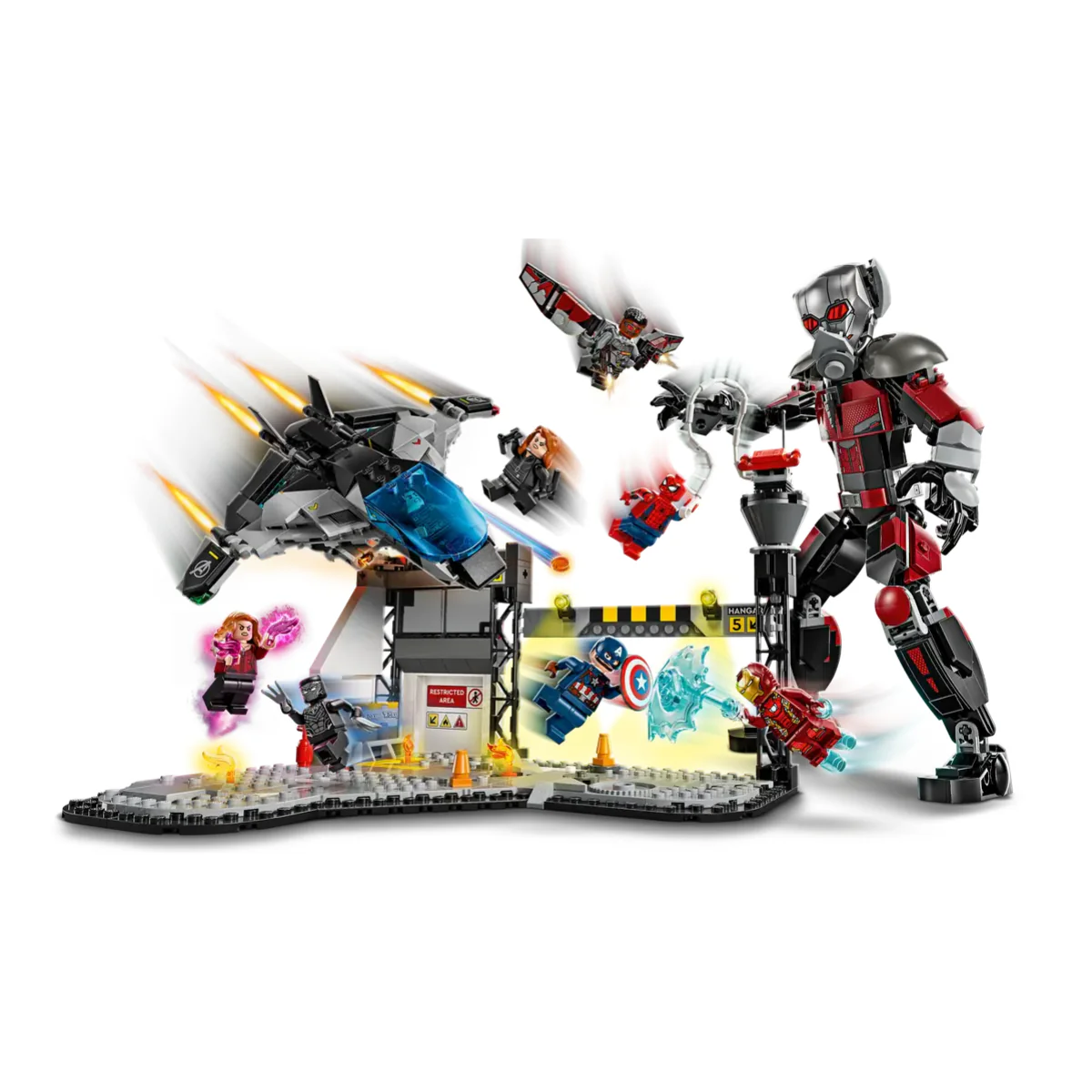 LEGO Marvel Captain America Civil War Action Battle Building Toy Set (736-Pieces) - Image 5