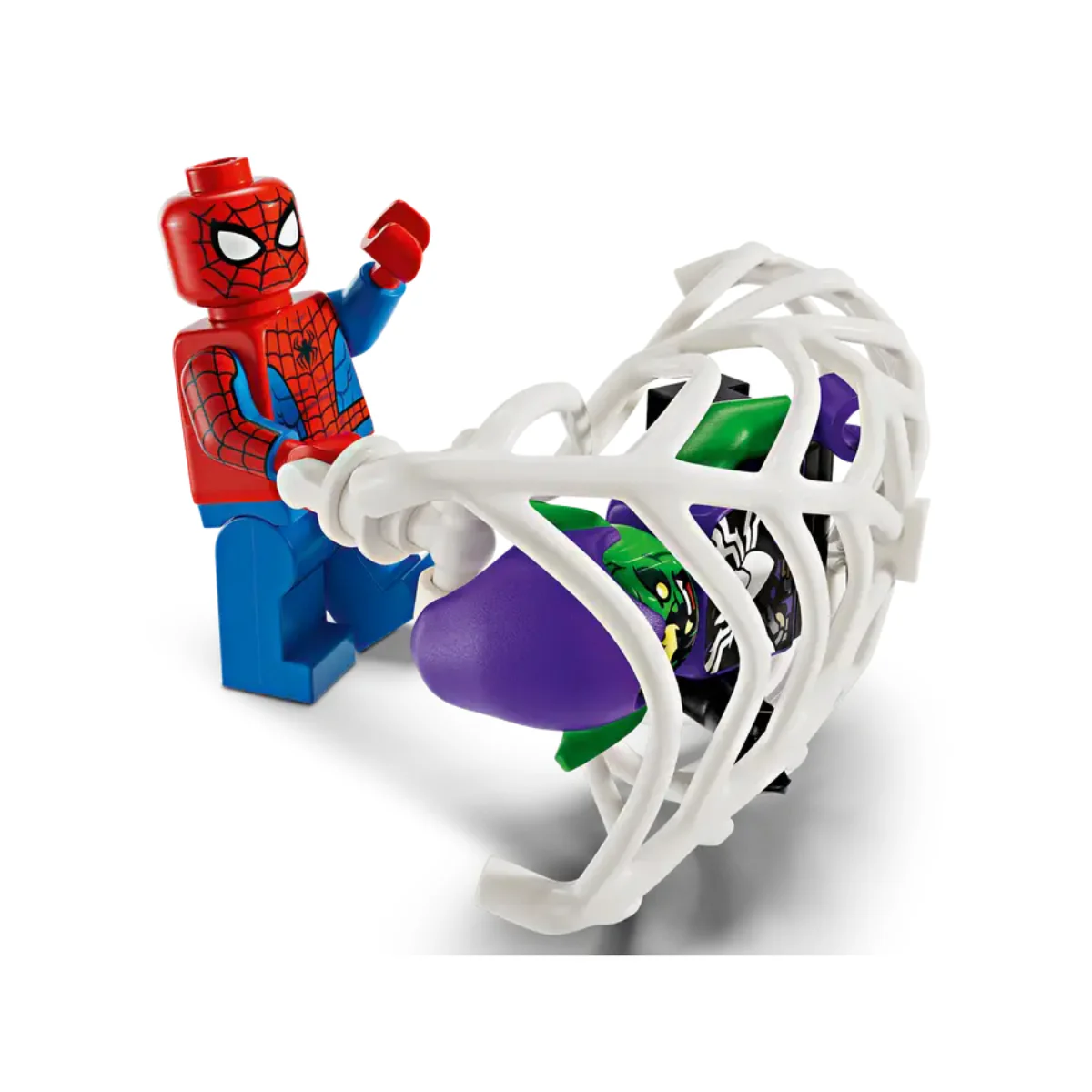 LEGO Marvel Spider-Man Race Car & Venom Green Goblin Building Toy Set (227-Pieces) - Image 5