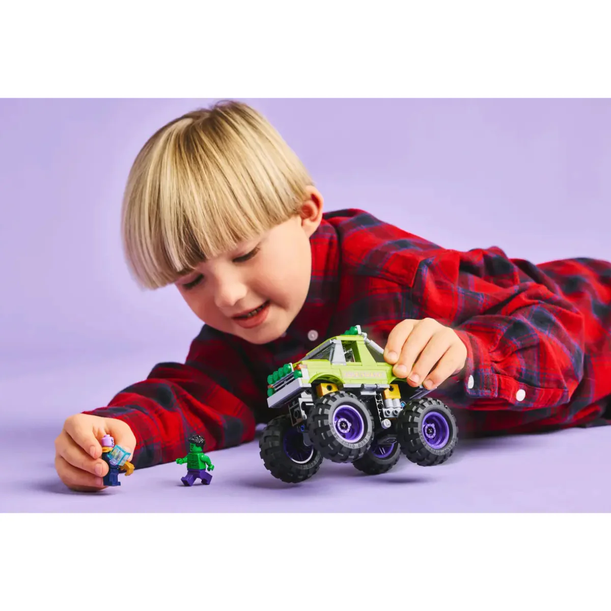 LEGO Marvel The Hulk Truck vs Thanos Building Toy Set (229-Pieces) - Image 7
