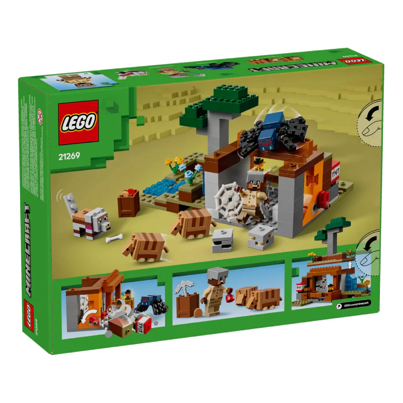LEGO Minecraft The Armadillo Mine Expedition Building Toy Set (247-Pieces) - Image 6