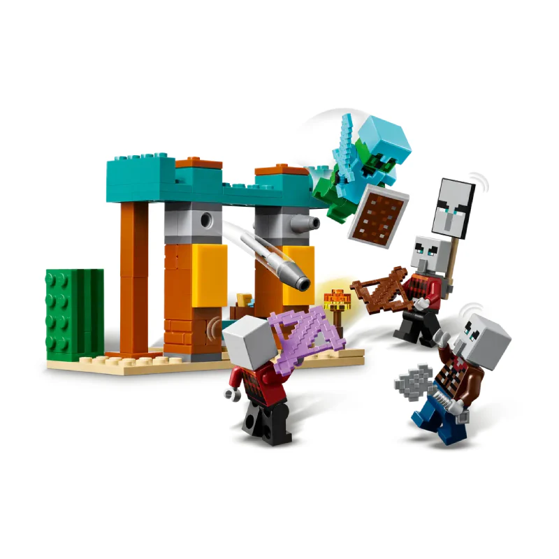 LEGO Minecraft The Illager Desert Patrol Building Toy Set (105-Pieces) - Image 3