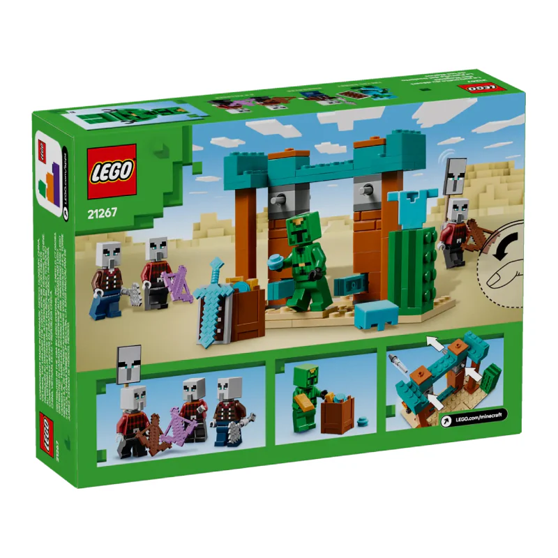 LEGO Minecraft The Illager Desert Patrol Building Toy Set (105-Pieces) - Image 5