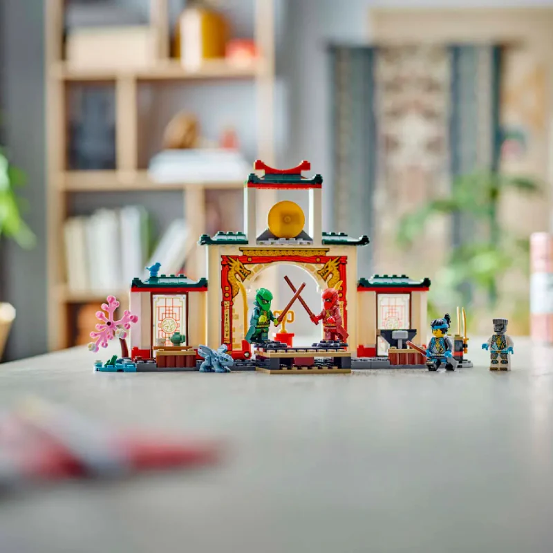 LEGO NINJAGO Ninja Spinjitzu Temple Building Toy Set (158-Pieces) - Image 9