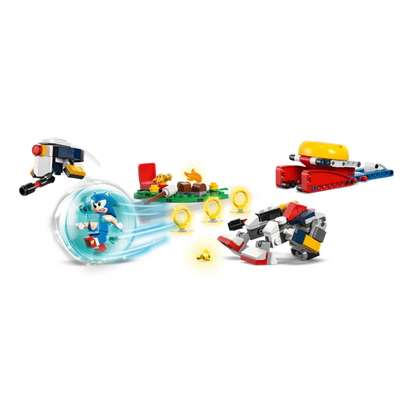 LEGO Sonic's Campfire Clash Building Toy Set - (177-Pieces) - Image 3