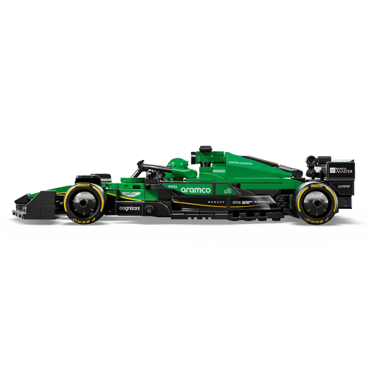 LEGO Speed Champions Aston Martin Aramco F1 AMR24 Race Car Building Toy Set (269-Piece) - Image 2