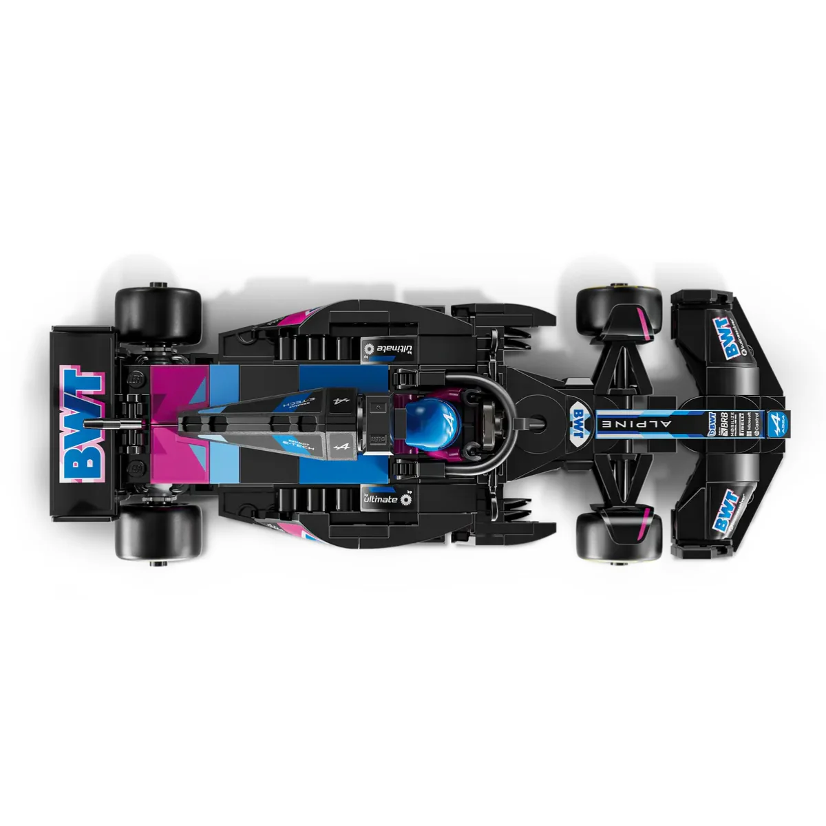 LEGO Speed Champions BWT Alpine F1 Team A524 Race Car Building Toy Set (258-Pieces) - Image 3