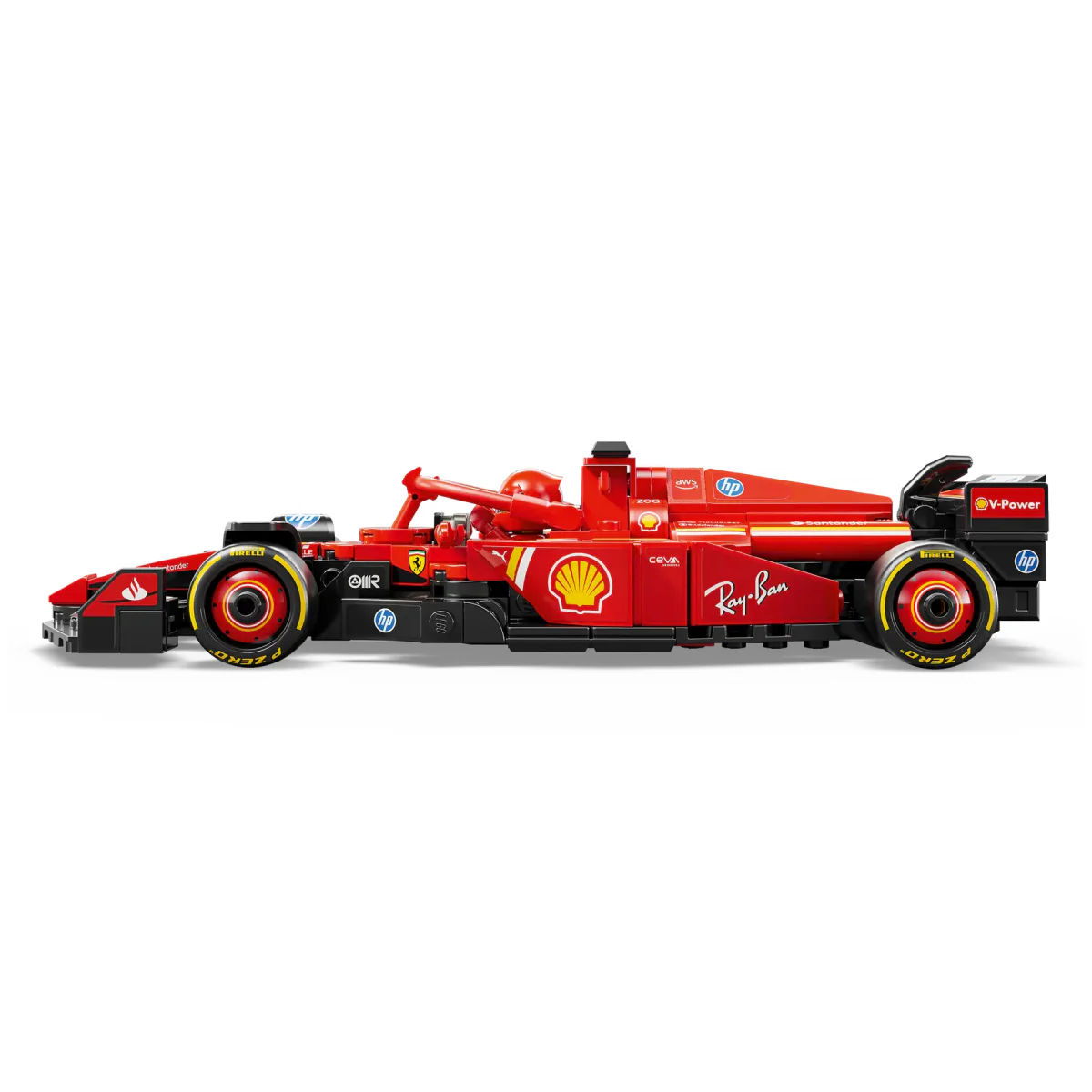 LEGO Speed Champions Ferrari SF-24 F1 Race Car Building Toy Set (275-Pieces) - Image 2