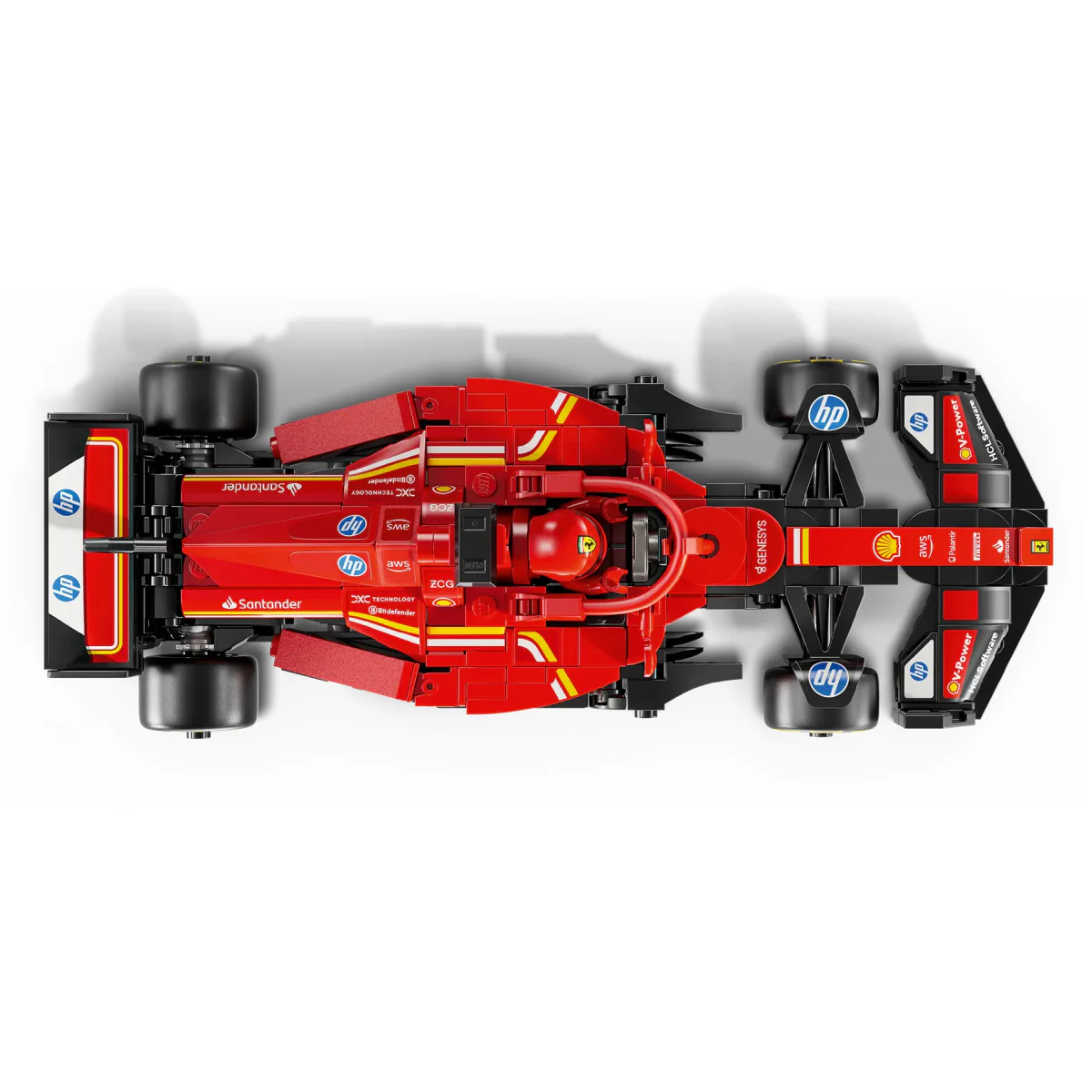LEGO Speed Champions Ferrari SF-24 F1 Race Car Building Toy Set (275-Pieces) - Image 3