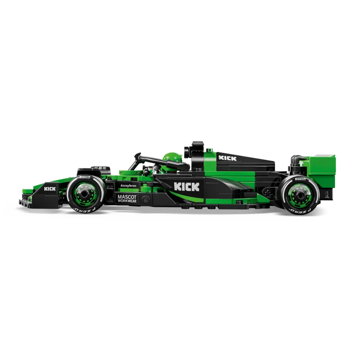 LEGO Speed Champions KICK Sauber F1 Team C44 Race Car Building Toy Set (259-Pieces) - Image 2