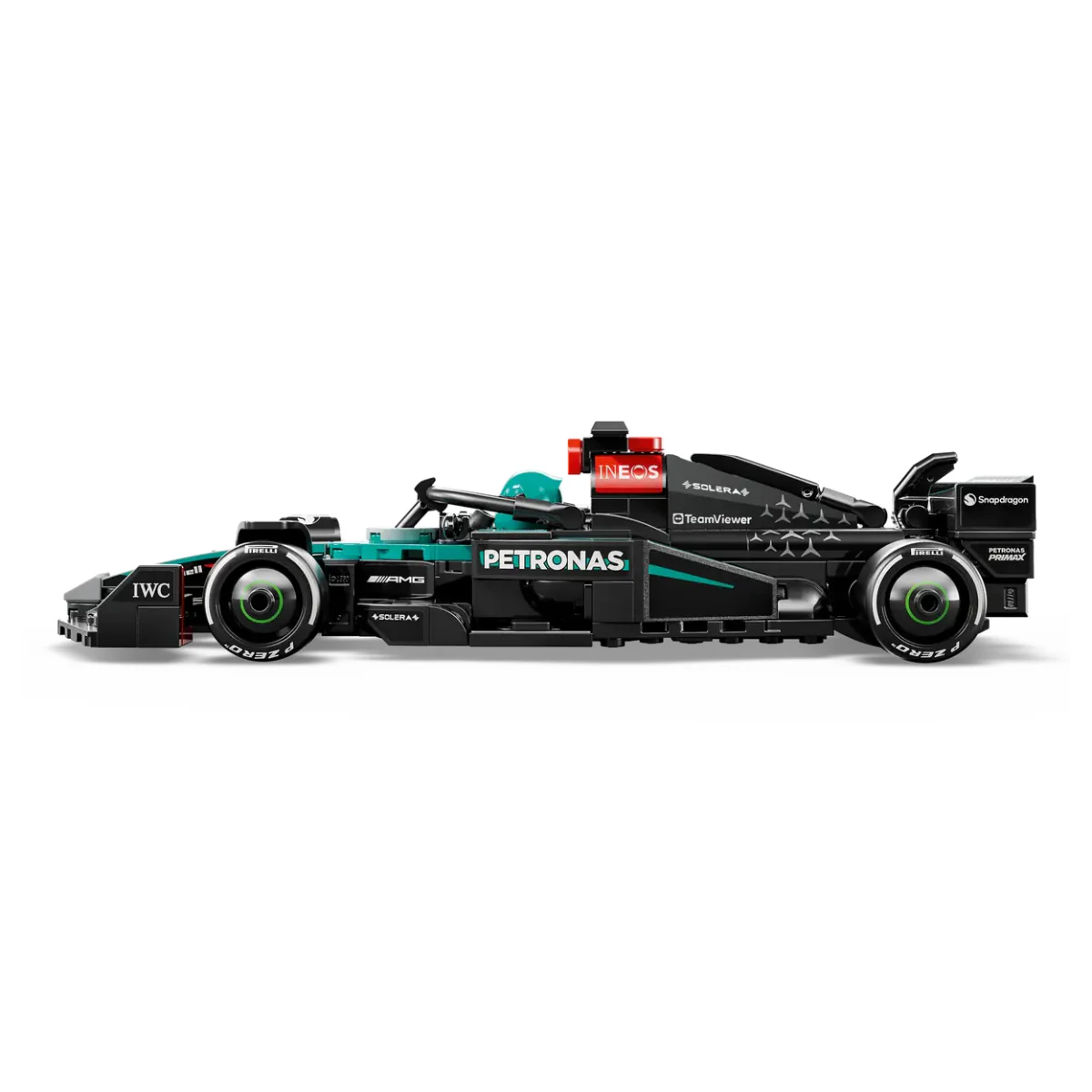 LEGO Speed Champions Mercedes AMG F1 W15 Race Car Building Toy Set (267-Pieces) - Image 2