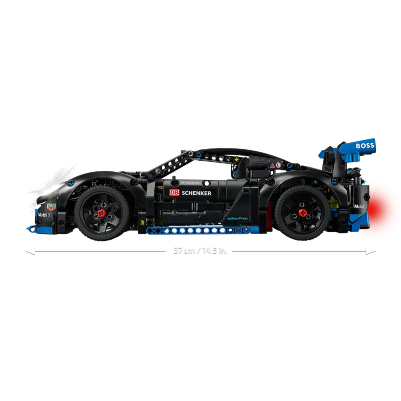 LEGO Technic Porsche GT4 e-Performance Race Car Building Toy (834-Pieces) - Black/Blue - Image 2