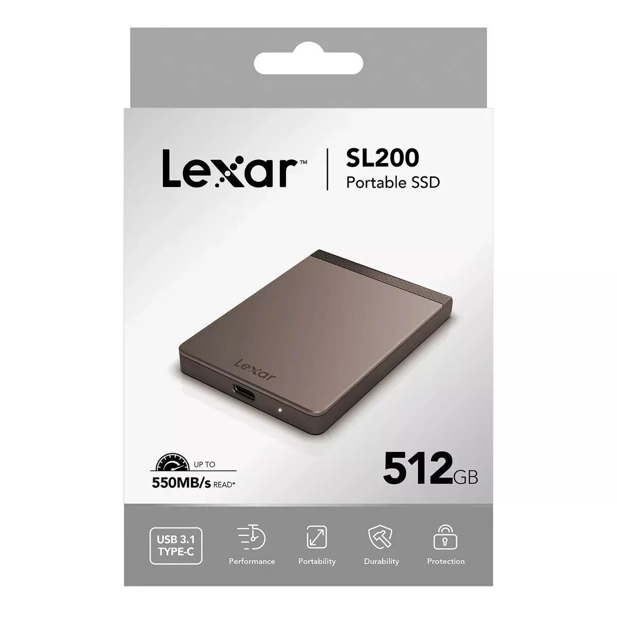 Lexar SL200 Portable SSD - 512GB - Image 13