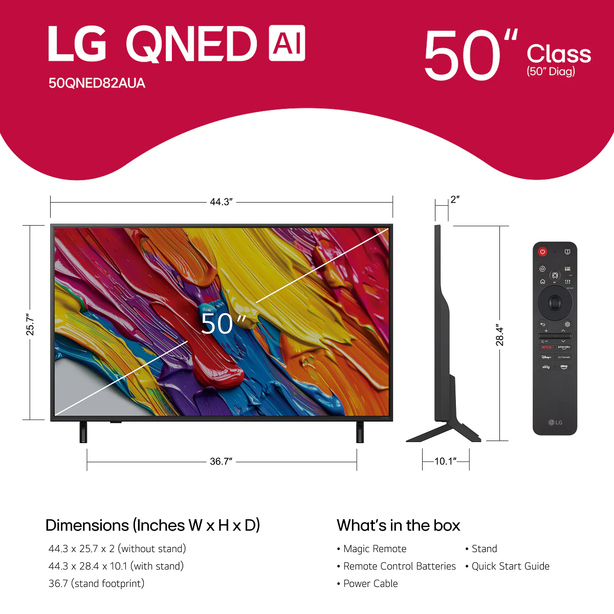 LG Class QNED82A UHD 4K AI Smart WebOS TV - Image 32