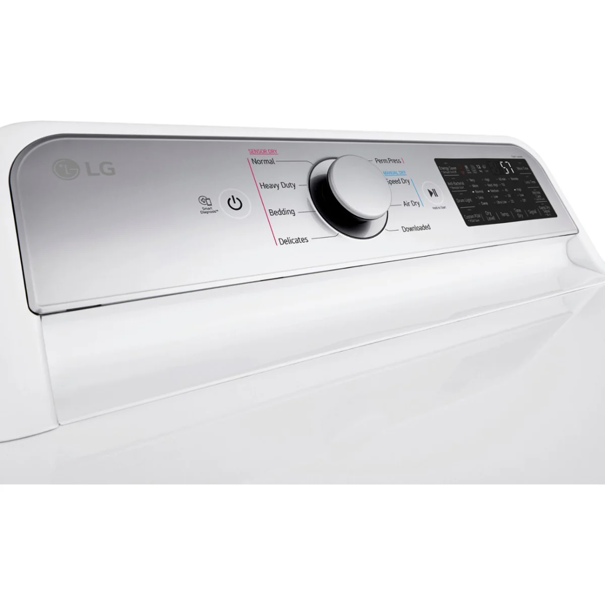 LG DLG7401WE EasyLoad 7.3 cu.ft. Smart Gas Dryer - White - Image 10