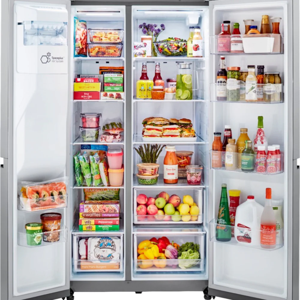 LG LRSXS2706S 27 cu. ft. Side-by-Side Stainless Steel Refrigerator - Image 11