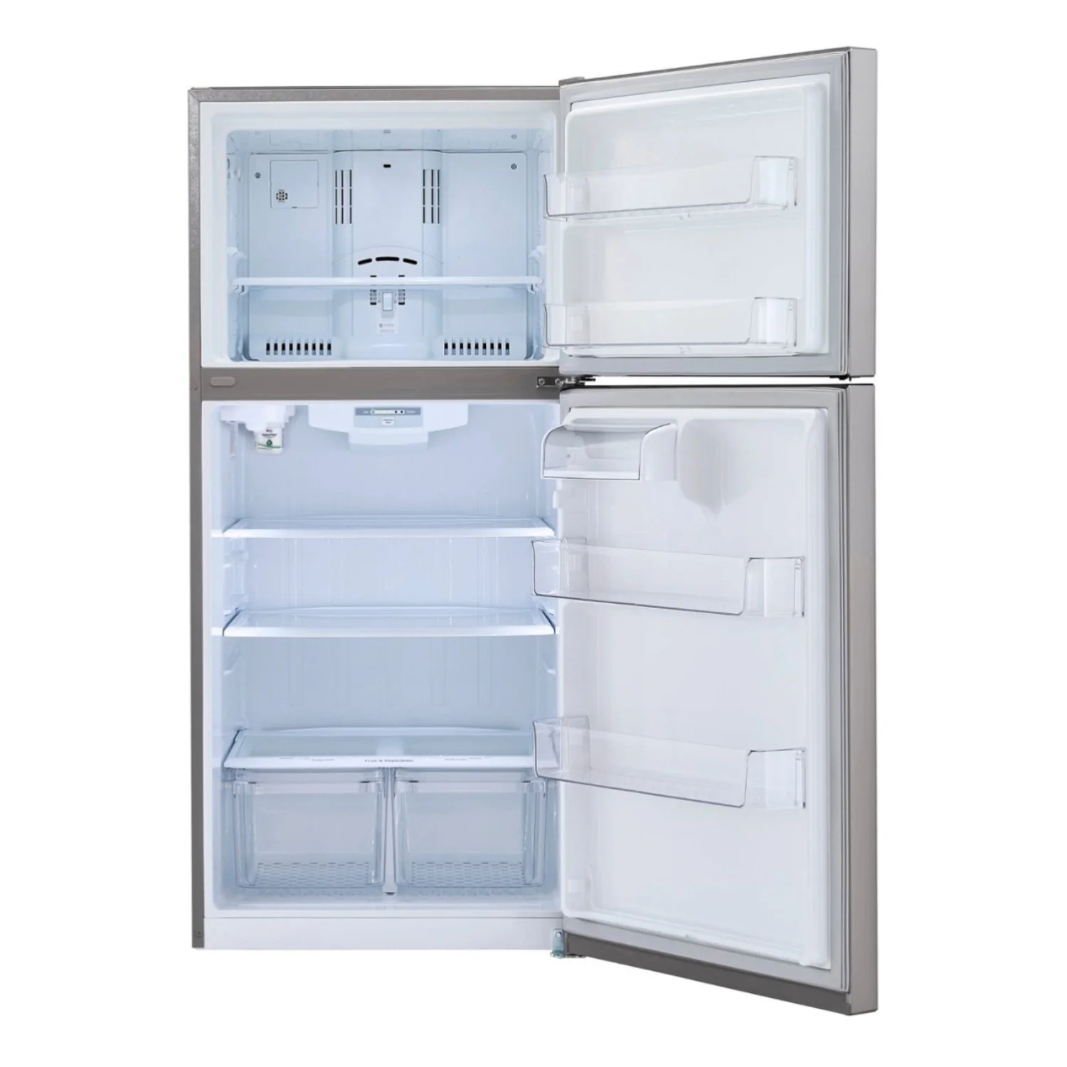 LG LRTLS2403S 24 CU FT. Top Freezer Refrigerator with Internal Water Dispenser - Stainless Steel - Image 10