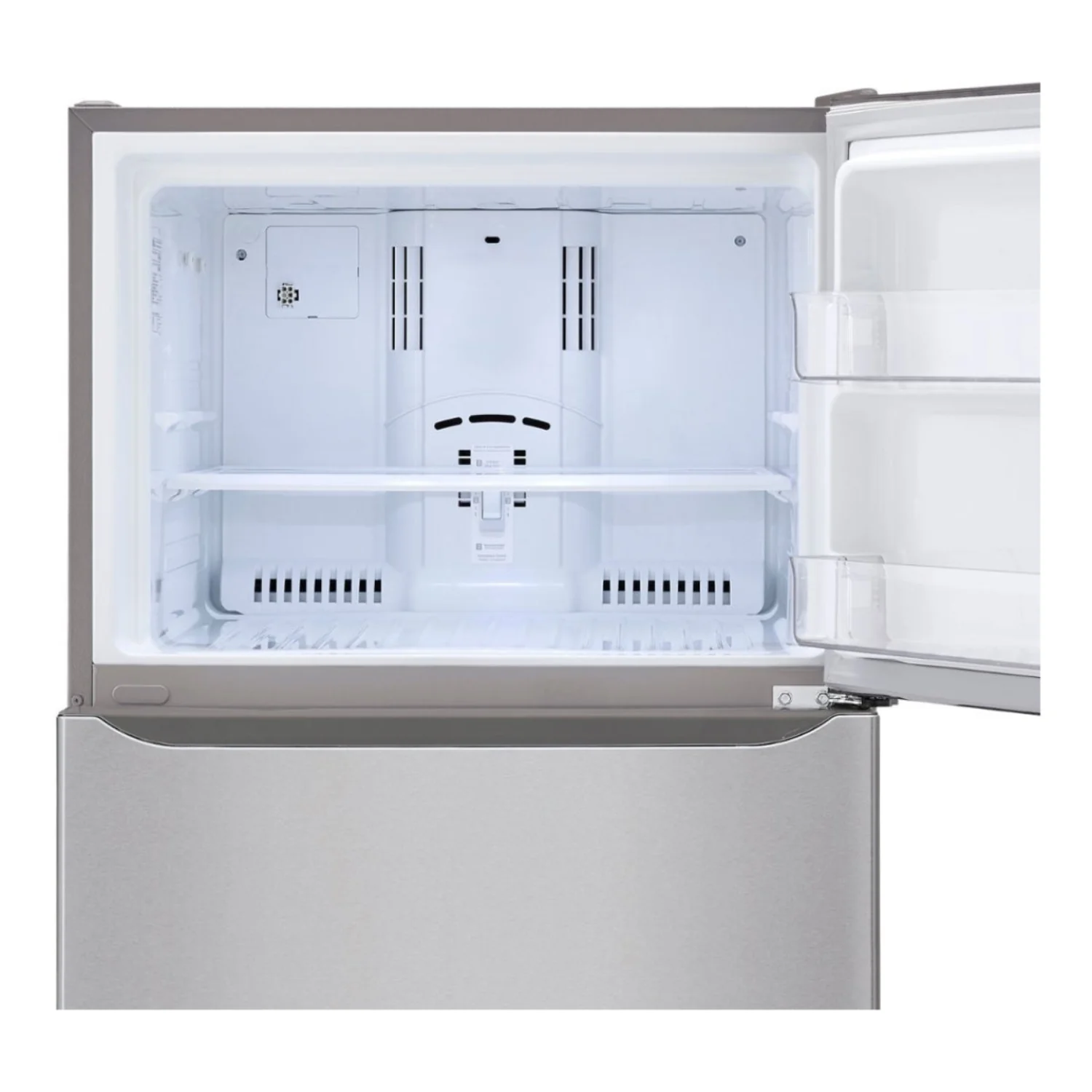 LG LRTLS2403S 24 CU FT. Top Freezer Refrigerator with Internal Water Dispenser - Stainless Steel - Image 9