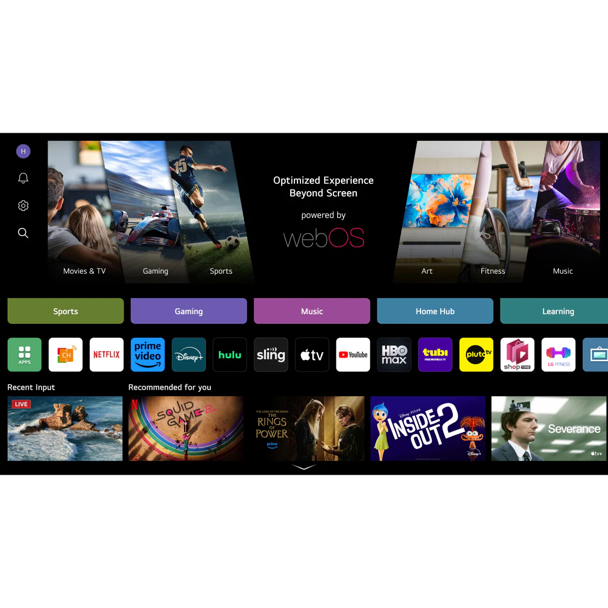 LG Class UA77 LED UHD 4K AI Smart webOS TV - Image 40