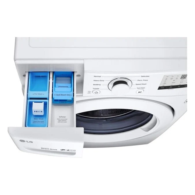 LG WM3400CW 4.5 cu. ft. Front Load Washer with ColdWash Technology - White, ENERGY STAR certified - Image 5