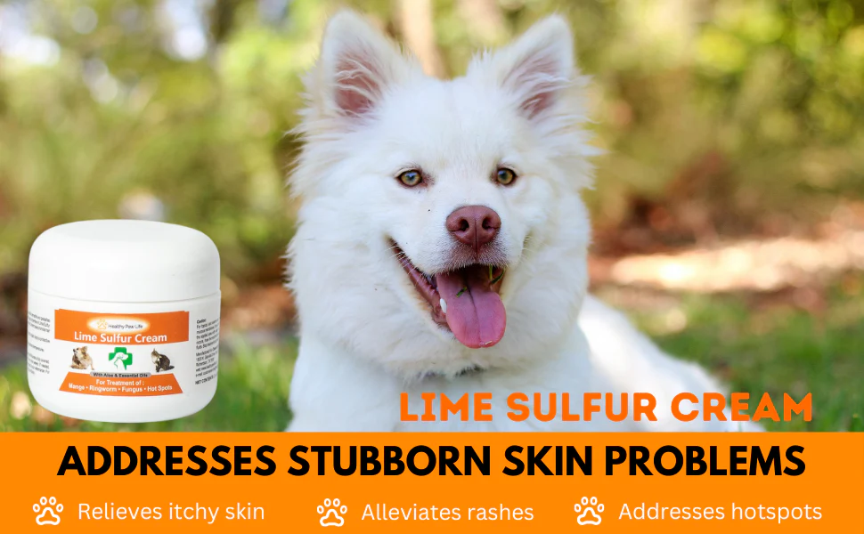 Lime Sulfur Pet Skin Cream - Image 6