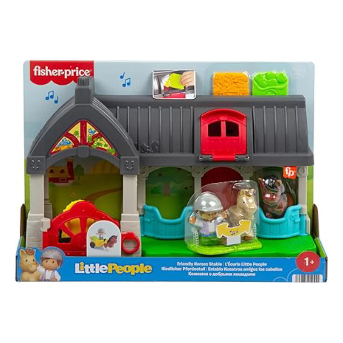 Little People Friendly Horses Stable Playset - Image 4