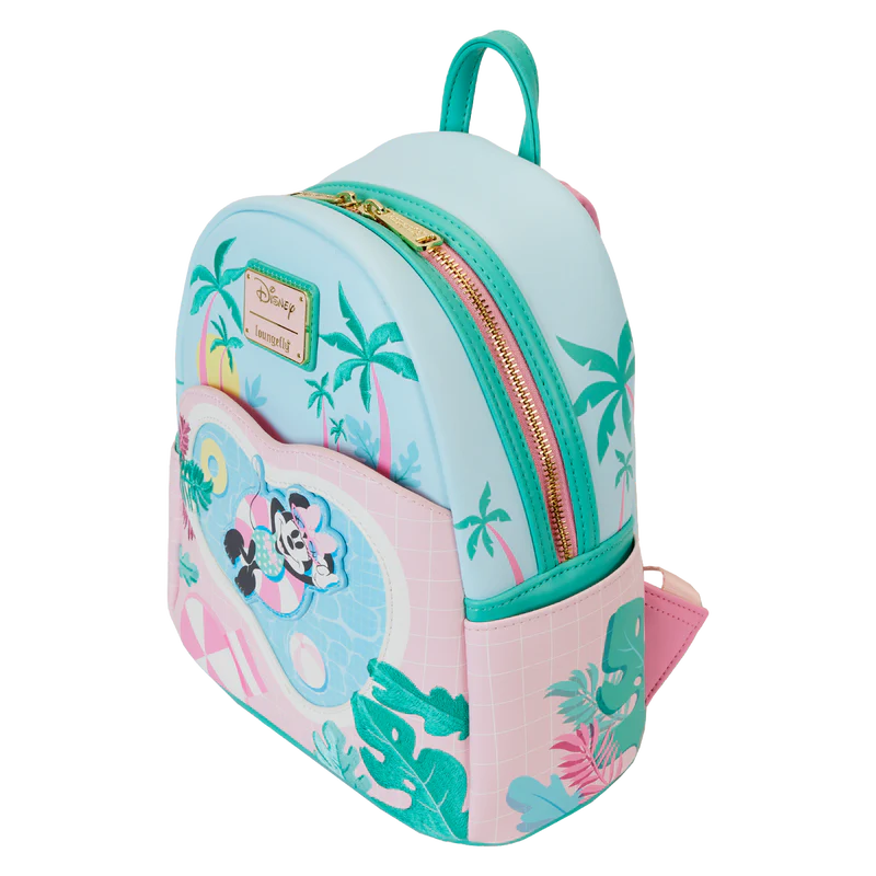 Loungefly Minnie Mouse Vacation Style Poolside Mini Backpack - Image 4