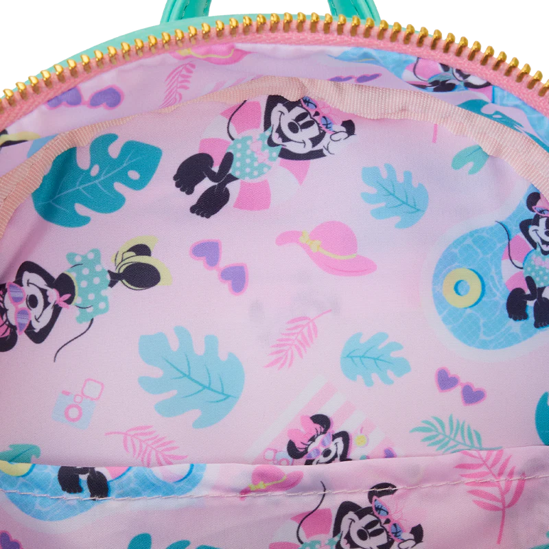 Loungefly Minnie Mouse Vacation Style Poolside Mini Backpack - Image 7