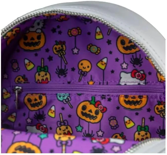 Loungefly Sanrio Hello Kitty Holding Pumpkin Glow Cosplay Mini Backpack - Image 4