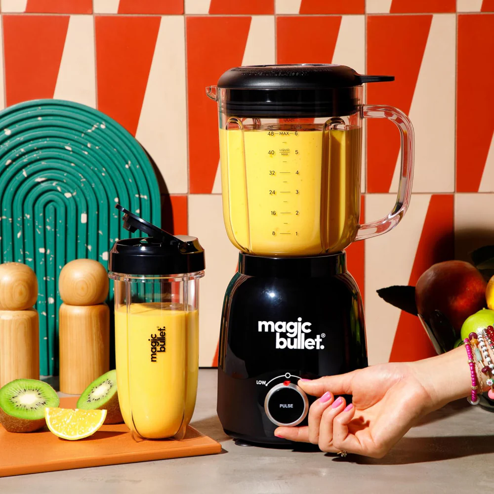 Magic Bullet MBF50200 48 oz Countertop Blender with Travel Cup and Lid - Black - Image 8
