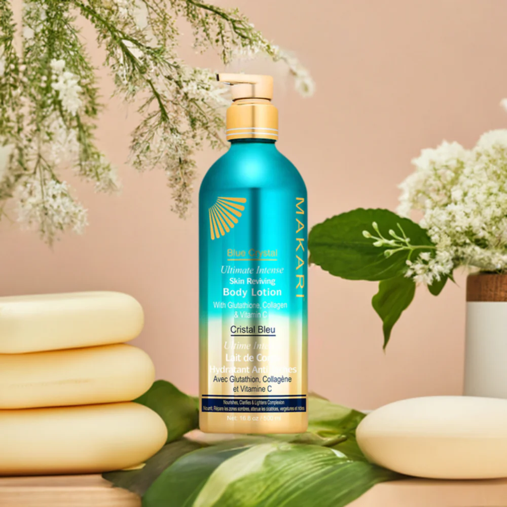Makari Blue Crystal Ultimate Intense Skin Reviving 16.8 oz Body Lotion - Image 3
