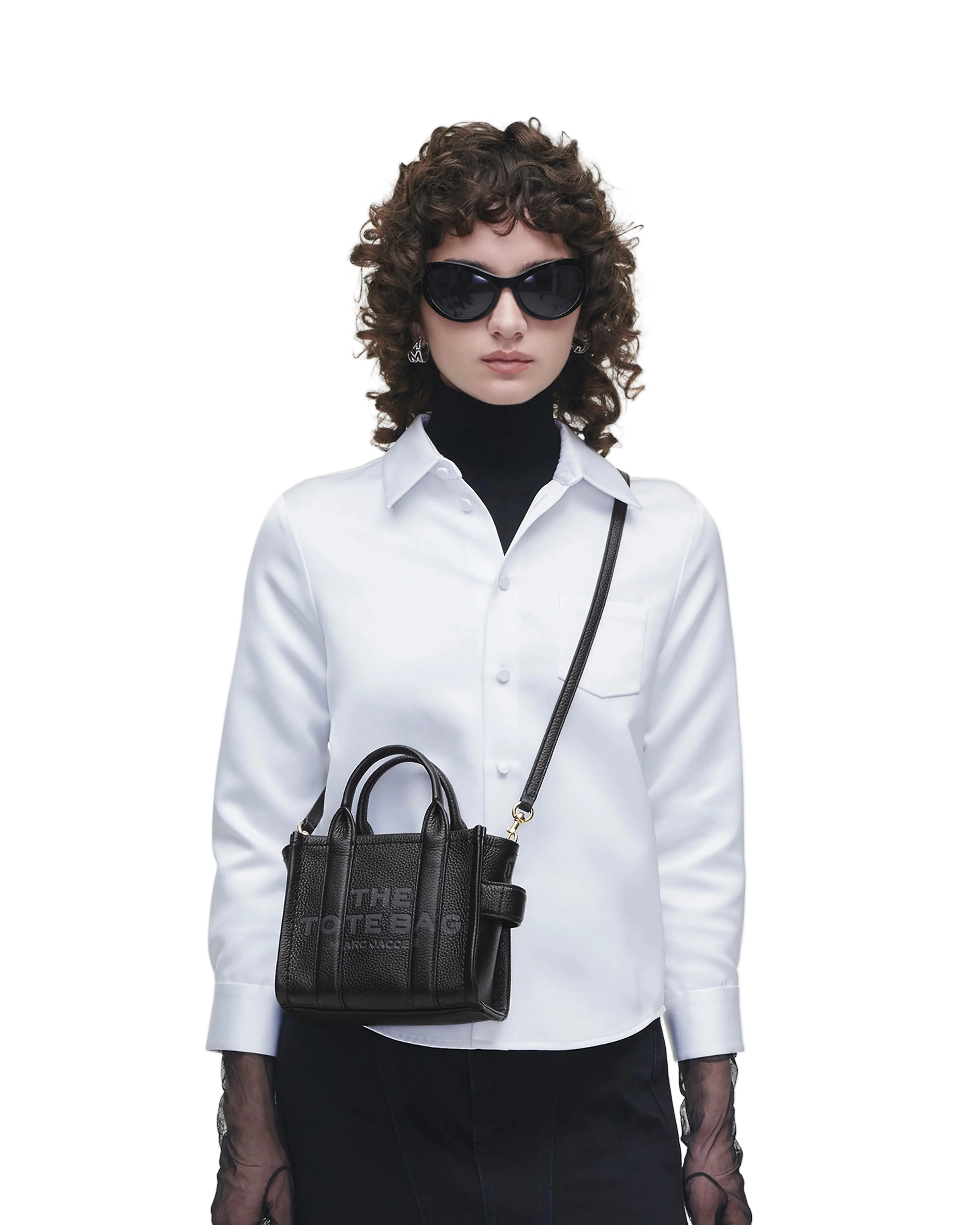 Marc Jacobs The Crossbody Tote Bag - Black - Image 7