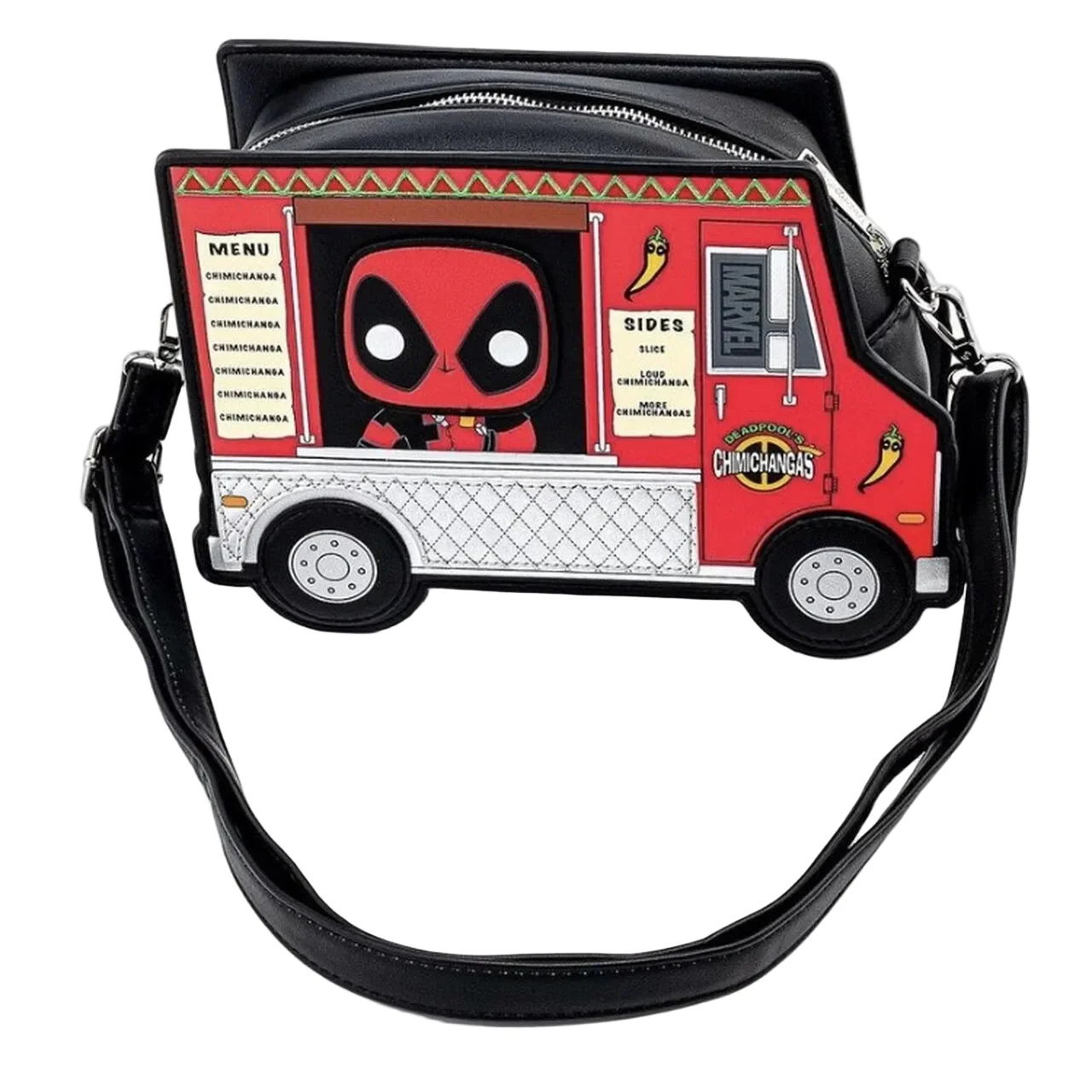 Marvel Deadpool Chimichanga Truck Crossbody Bag