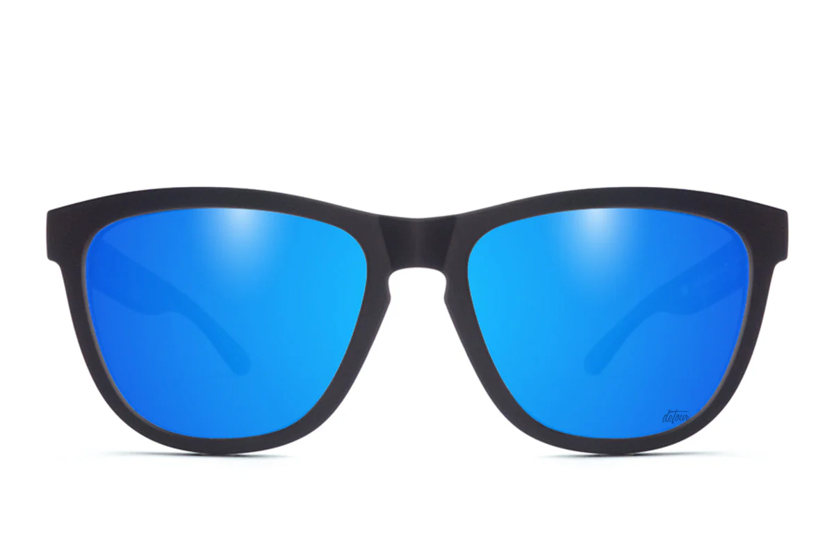 Matte Black - Electric Blue Lens Polarized - Essentials - Image 7